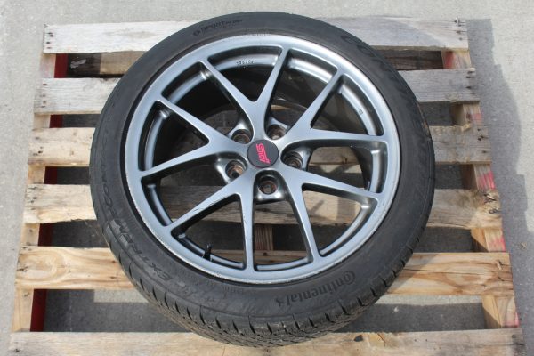 2015-2017 SUBARU WRX STI LIMITED FORGED WHEEL RIM & TIRE 18x8.5 + 55 5x114.3 - Image 3