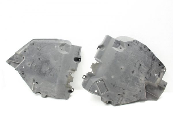 2008-2014 SUBARU WRX & STI FUEL TANK PROTECTOR PLASTIC COVER TRAY SET LH/RH OEM - Image 3