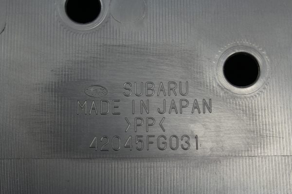 2008-2014 SUBARU WRX & STI FUEL TANK PROTECTOR PLASTIC COVER TRAY SET LH/RH OEM - Image 6