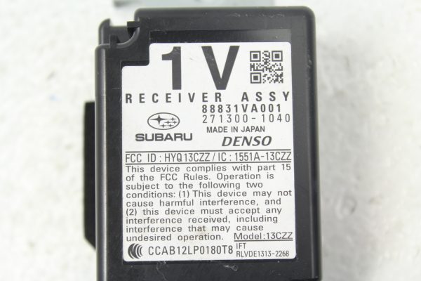 2015-2018 SUBARU WRX & STI KEYLESS ENTRY RECEIVER ASSEMBLY OEM 88831VA001 - Image 7