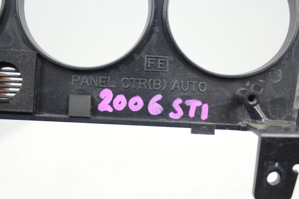 2005-2007 SUBARU WRX & STI RADIO AC CLIMATE CONTROL BEZEL TRIM PANEL SILVER OEM - Image 8
