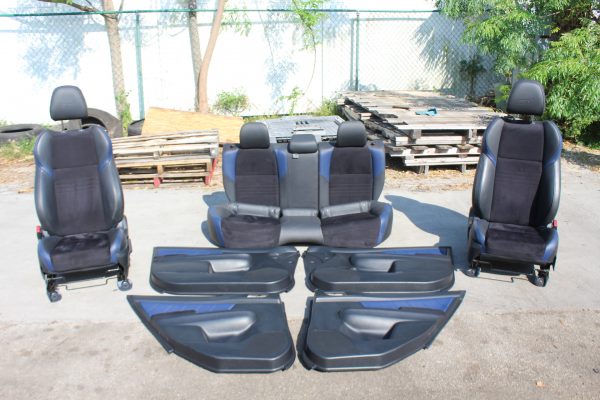 2015 SUBARU WRX STI LAUNCH EDITION FRONT & REAR SEATS / DOOR CARDS INTERIOR KIT