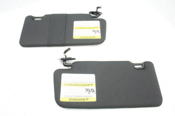 2015-2018 SUBARU WRX & STI SUNVISORS ASSEMBLY SET LH/RH BLACK OEM