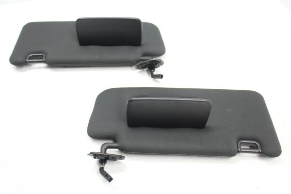 2015-2018 SUBARU WRX & STI SUNVISORS ASSEMBLY SET LH/RH BLACK OEM - Image 4
