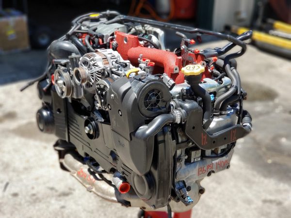 2008-2018 SUBARU WRX STI ENGINE MOTOR LONG BLOCK & VF48 TURBO EJ257 36K MILES - Image 2