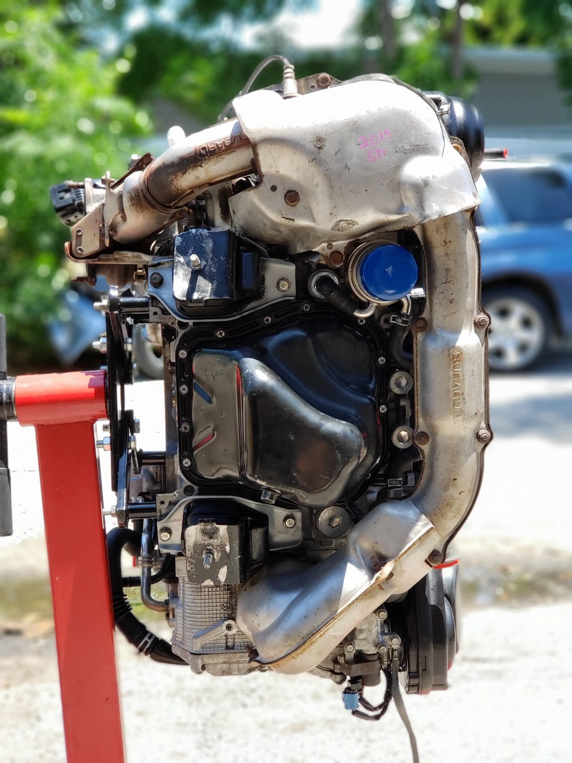 20082018 SUBARU WRX STI ENGINE MOTOR LONG BLOCK & VF48 TURBO EJ257 36K