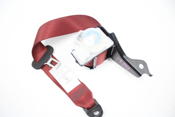 2018-2021 SUBARU WRX STI REAR RED SEAT BELT & BUCKLES SET OEM LH/RH - Image 3