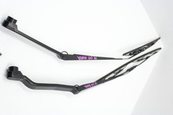 2008-2014 SUBARU WRX STI FRONT WIPER BLADES WINDSHIELD WIPER ARMS PAIR/SET OEM