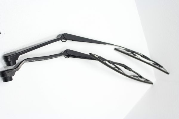 2008-2014 SUBARU WRX STI FRONT WIPER BLADES WINDSHIELD WIPER ARMS PAIR/SET OEM - Image 2