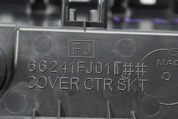2015-2020 SUBARU WRX STI LOWER DASH CENTER CONSOLE PLATE CIGARETTE LIGHTER PLUG - Image 6