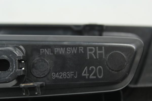 2015-2021 SUBARU WRX & STI REAR RH PASSENGER SIDE WINDOW SWITCH PANEL OEM - Image 5