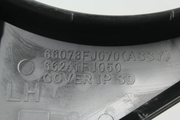 2015-2021 SUBARU WRX STI DASHBOARD END CAP COVER SET LH/RH 66241FJ040 66241FJ050 - Image 5