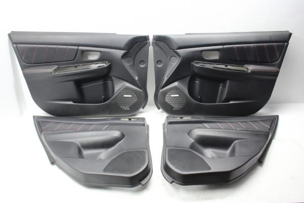 2015-2020 SUBARU WRX STI LIMITED HARMON KARDON FRONT & REAR DOOR CARDS PANELS