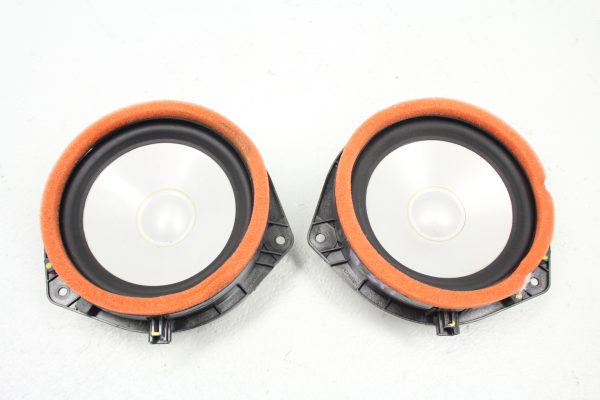 2015-2020 SUBARU WRX STI LIMITED FRONT & REAR HARMON KARDON DOOR SPEAKERS OEM - Image 4