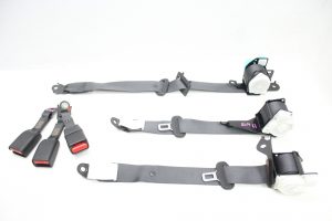 2015-2021 SUBARU WRX & STI REAR BLACK SEAT BELT ASSEMBLY SET LH/CENTER/RH OEM