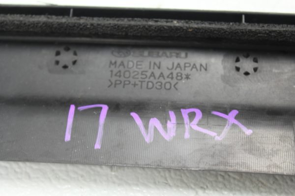 2015-2020 SUBARU WRX ENGINE MOTOR COVER SHIELD GUARD 14025AA480 OEM - Image 9