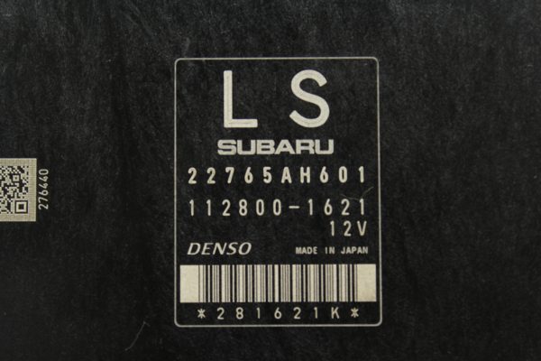 2016 SUBARU WRX STI ENGINE CONTROL MODULE ECU ECM OEM 22765AH601 - Image 4