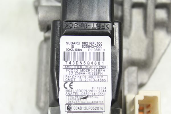 2015-2020 SUBARU WRX & STI KEY IGNITION TUMBLER ASSEMBLY OEM 88216FJ100 - Image 5