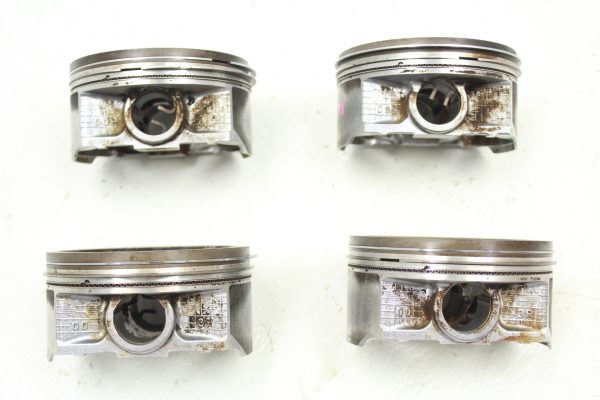 2004-2018 SUBARU WRX STI ENGINE PISTON SET OF 4 OEM 12006AC390 - Image 5