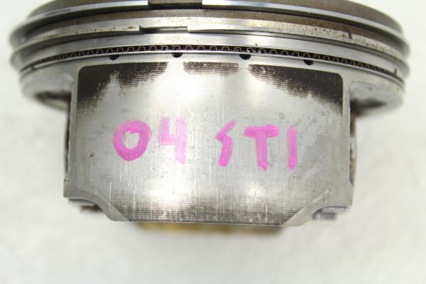 2004-2018 SUBARU WRX STI ENGINE PISTON SET OF 4 OEM 12006AC390 - Image 8