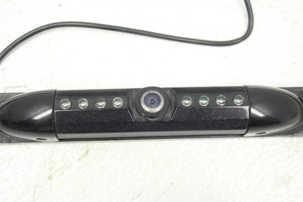 UNIVERSAL REAR LICENSE PLATE COVER TRIM W/ BACKUP CAMERA - Image 3