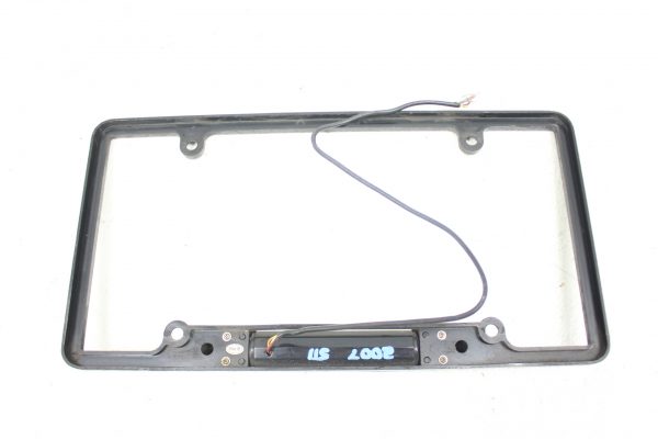 UNIVERSAL REAR LICENSE PLATE COVER TRIM W/ BACKUP CAMERA - Image 4