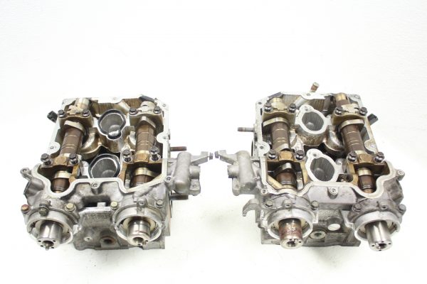 2006-2014 SUBARU WRX SINGLE AVCS D25 CYLINDER HEADS SET LH/RH OEM EJ255