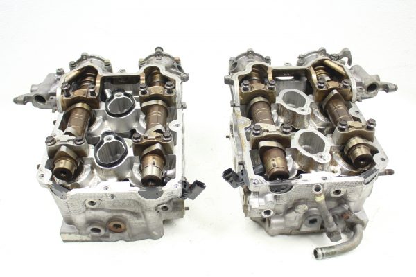 2006-2014 SUBARU WRX SINGLE AVCS D25 CYLINDER HEADS SET LH/RH OEM EJ255 - Image 2
