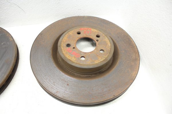 04 2004 SUBARU WRX STI FRONT & REAR BREMBO BRAKE ROTORS SET 5X100 OEM - Image 3