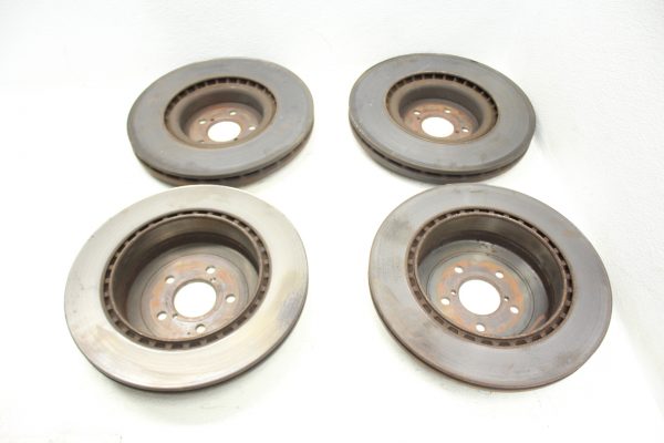 04 2004 SUBARU WRX STI FRONT & REAR BREMBO BRAKE ROTORS SET 5X100 OEM - Image 6