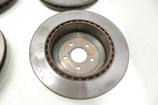 04 2004 SUBARU WRX STI FRONT & REAR BREMBO BRAKE ROTORS SET 5X100 OEM - Image 9