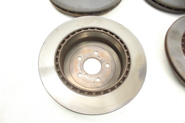 04 2004 SUBARU WRX STI FRONT & REAR BREMBO BRAKE ROTORS SET 5X100 OEM - Image 10