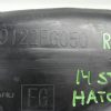 2008-2014 SUBARU WRX & STI HATCH REAR RH PASSENGER SIDE MUD GUARD FENDER LINER - Image 7