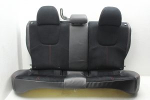 2010-2014 SUBARU WRX & STI HATCH REAR SEATS UPPER & LOWER SET BLACK/RED STICH