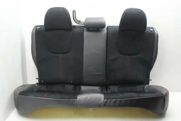 2010-2014 SUBARU WRX & STI HATCH REAR SEATS UPPER & LOWER SET BLACK/RED STICH