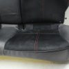 2010-2014 SUBARU WRX & STI HATCH REAR SEATS UPPER & LOWER SET BLACK/RED STICH - Image 5