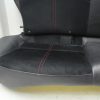 2010-2014 SUBARU WRX & STI HATCH REAR SEATS UPPER & LOWER SET BLACK/RED STICH - Image 6