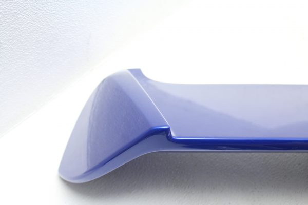 2008-2014 SUBARU WRX & STI HATCH WING SPOILER WORLD RALLY BLUE WRB OEM - Image 8