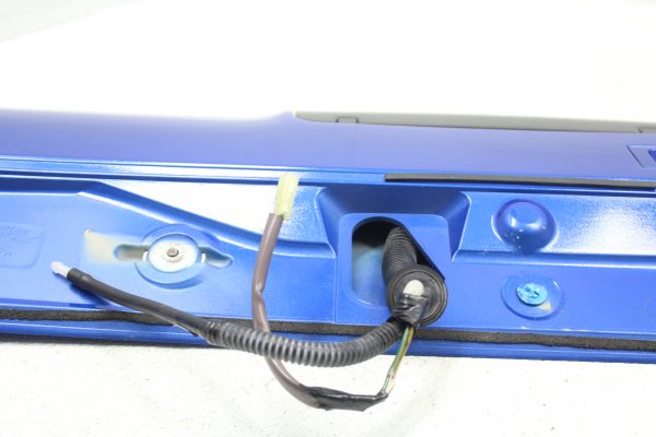 2008-2014 SUBARU WRX & STI HATCH WING SPOILER WORLD RALLY BLUE WRB OEM - Image 9