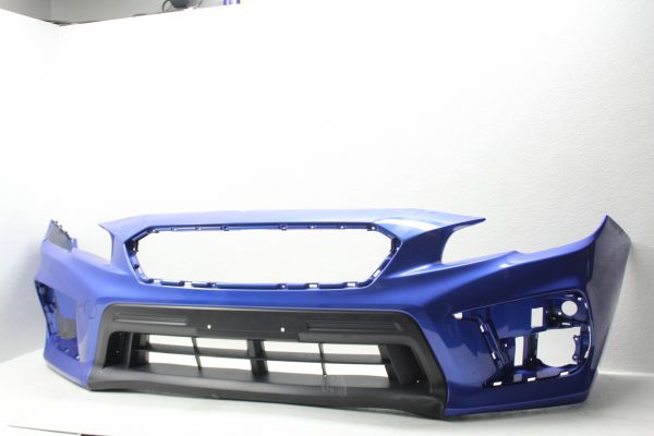 2019-2020 SUBARU WRX & STI FRONT BUMPER COVER ASSEMBLY WRB WORLD RALLY BLUE OEM - Image 2