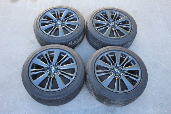 2015-2020 SUBARU WRX ENKEI WHEELS RIMS 17X8 5X114 OEM TIRES 235/45/17 28111VA020 - Image 4