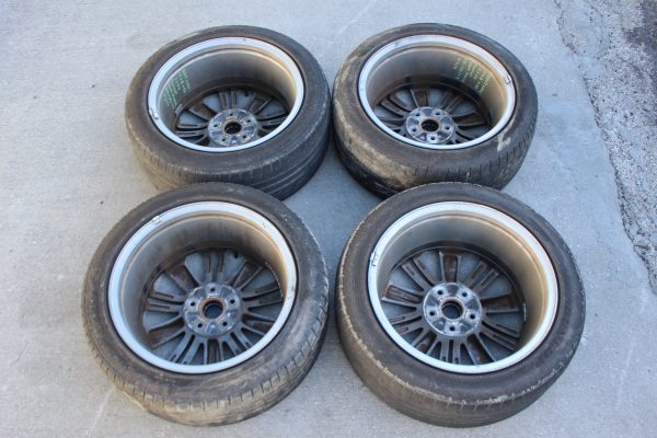 2015-2020 SUBARU WRX ENKEI WHEELS RIMS 17X8 5X114 OEM TIRES 235/45/17 28111VA020 - Image 9