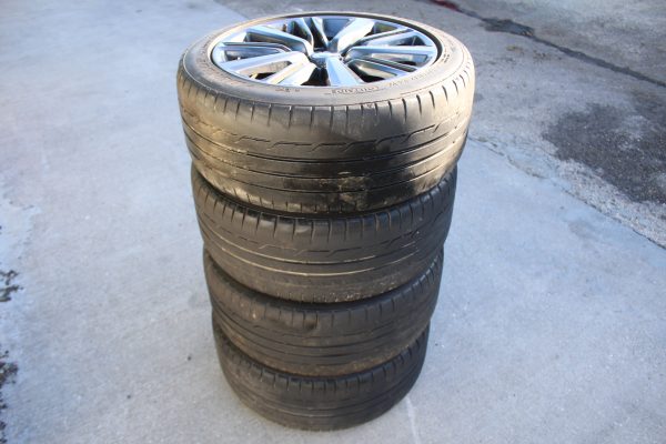 2015-2020 SUBARU WRX ENKEI WHEELS RIMS 17X8 5X114 OEM TIRES 235/45/17 28111VA020 - Image 11
