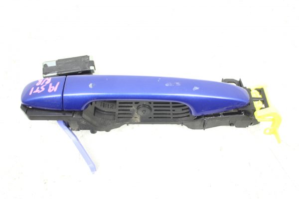 2015-2020 SUBARU WRX & STI EXTERIOR REAR RH PASSENGER SIDE DOOR HANDLE BLUE OEM - Image 2