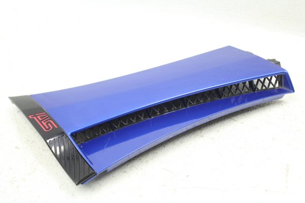 2008-2014 SUBARU WRX STI RH PASSENGER SIDE FENDER GARNISH WORLD RALLY BLUE OEM - Image 5