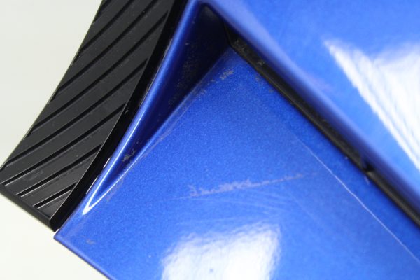 2008-2014 SUBARU WRX STI RH PASSENGER SIDE FENDER GARNISH WORLD RALLY BLUE OEM - Image 9
