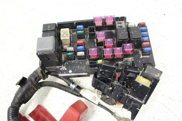 2008-2014 SUBARU WRX STI ALTERNATOR WIRING HARNESS & ENGINE FUSE BOX OEM - Image 5