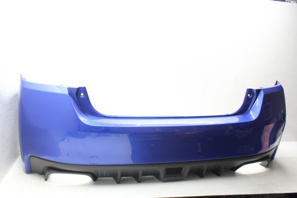2015-2020 SUBARU WRX & STI REAR BUMPER COVER WORLD RALLY BLUE OEM - Image 3
