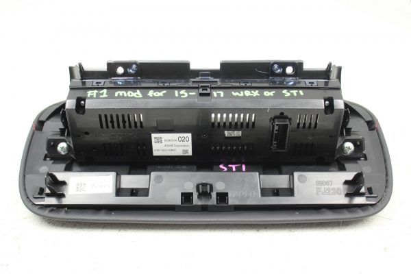 2018-2021 SUBARU WRX STI DASH MULTI FUNCTION DISPLAY MFD SCREEN *SMALL CUT ON LEATHER* - Image 7
