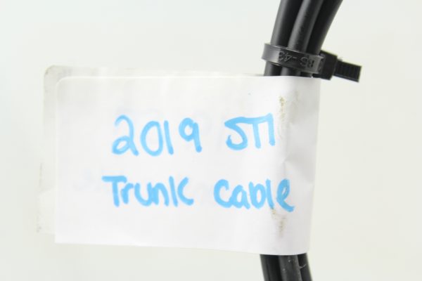 2015-2020 SUBARU WRX STI INNER TRUNK RELEASE CABLES OEM - Image 5